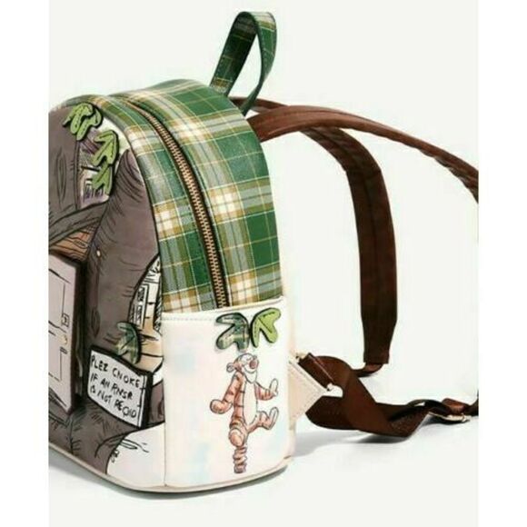 Danielle Nicole Disney Winnie the Pooh Owl's House Figural Mini Backpack Bag NEW - Picture 5 of 6
